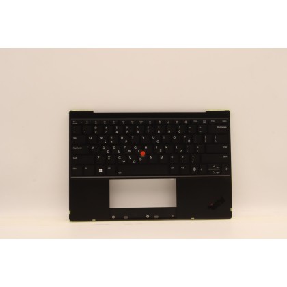 Lenovo 5M11H94971 Palmrest Top Case con tastiera, Greco, Nero, WWAN