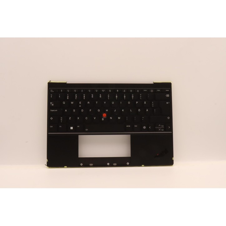 Lenovo 5M11H95058 Palmrest Top Case con tastiera, Svedese/finlandese, Nero, Retroilluminazione, WWAN