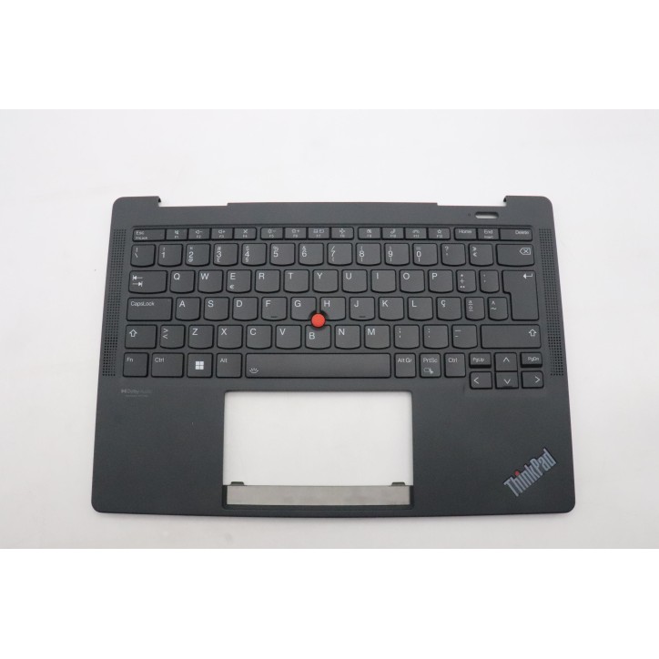 Lenovo 5M11J12746 Palmrest Top Case con tastiera, Portoghese, nero, WLAN