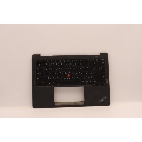 Lenovo 5M11J12747 Palmrest Top Case con tastiera, Russo, nero, WLAN