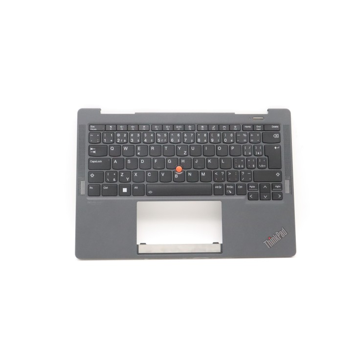 Lenovo 5M11J12764 Palmrest Top Case con tastiera, Ceco/Slovacco, nero, WLAN, UK