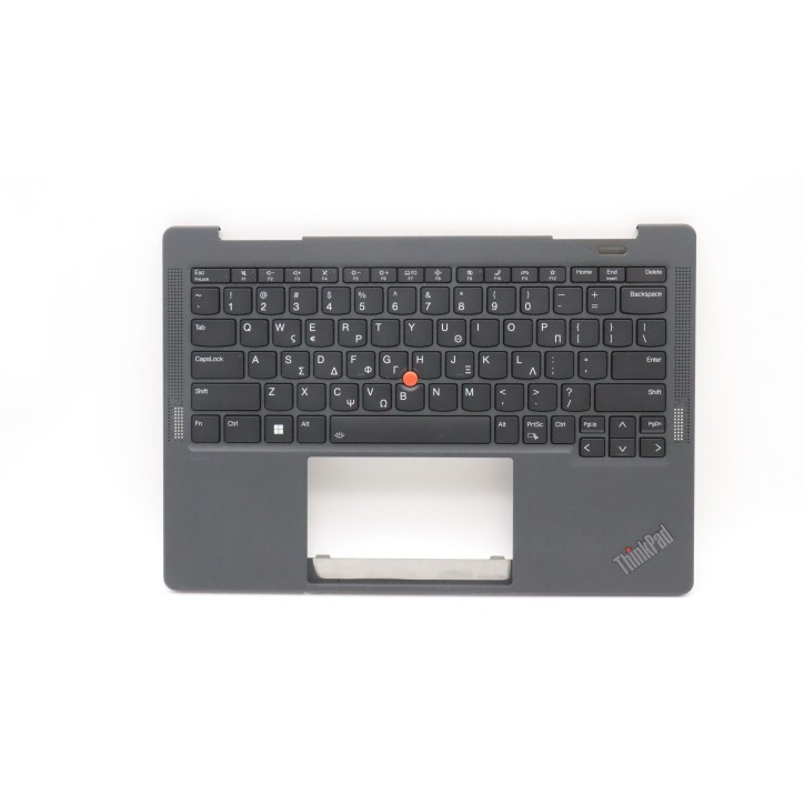 Lenovo 5M11J12772 Palmrest Top Case con tastiera, Greco US/GR, nero, WLAN