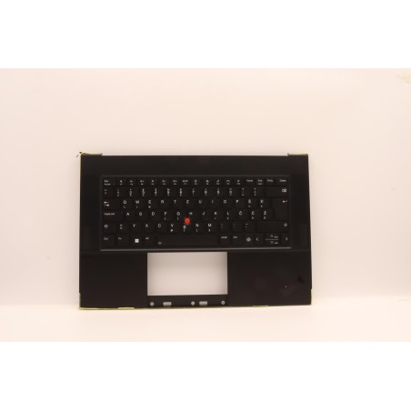 Lenovo 5M11J13372 Palmrest Top Case con tastiera, Sloveno, Nero, Impronta digitale, WLAN