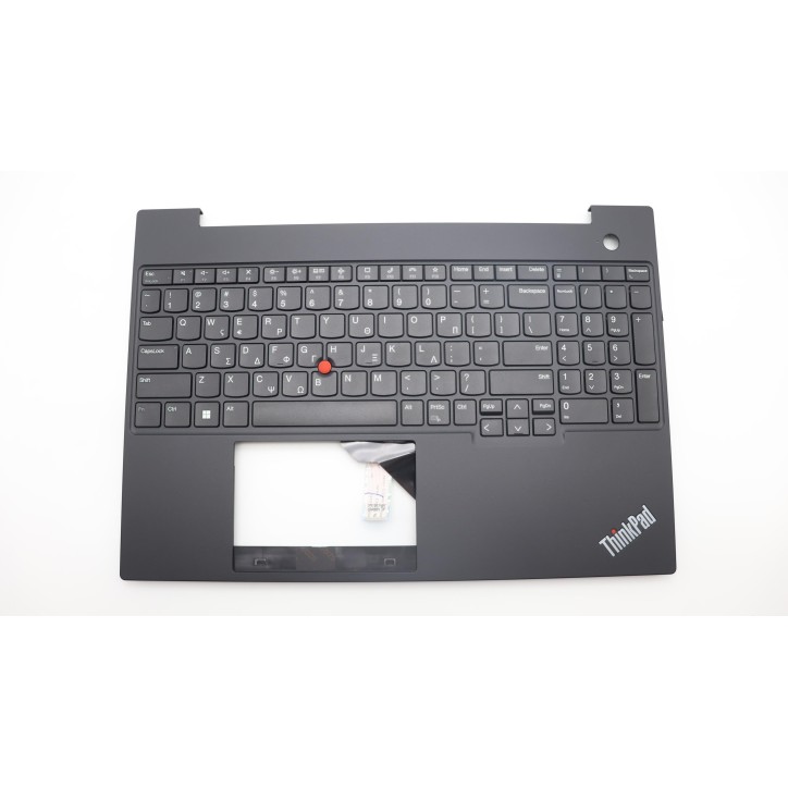 Lenovo 5M11L64960 Palmrest Top Case con tastiera, Greco, nero