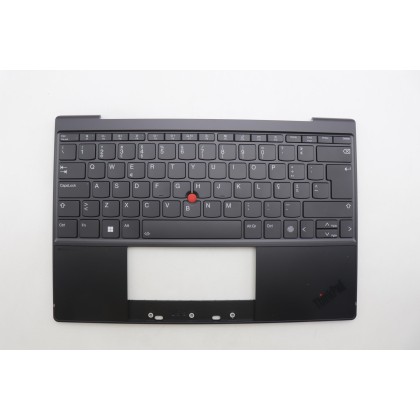 Lenovo 5M11L83292 Palmrest Top Case con tastiera, Portoghese, Nero/Bronzo, WLAN