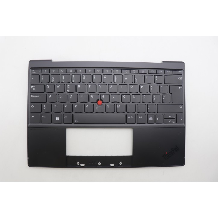 Lenovo 5M11L83292 Palmrest Top Case con tastiera, Portoghese, Nero/Bronzo, WLAN