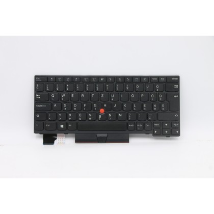 Lenovo 5N20V43015 Tastiera interna, Ungherese, Nero, Senza retroilluminazione