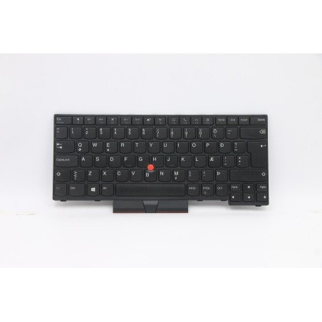Lenovo 5N20V43739 Tastiera interna, Islandese, Nero, Senza retroilluminazione