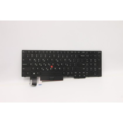 Lenovo 5N20V78047 Tastiera interna, Greco, Senza_retroilluminazione, Nero, Con tastierino numerico