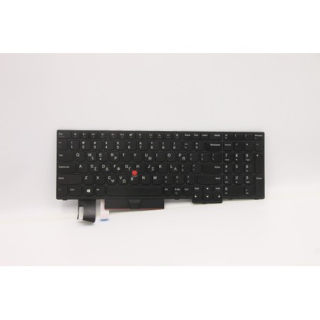 Lenovo 5N20V78047 Tastiera interna, Greco, Senza_retroilluminazione, Nero, Con tastierino numerico