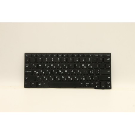 Lenovo 5N20W41881 Tastiera interna, Ebraico, nero, Senza_retroilluminazione