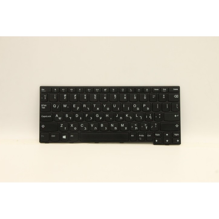 Lenovo 5N20W41881 Tastiera interna, Ebraico, nero, Senza_retroilluminazione
