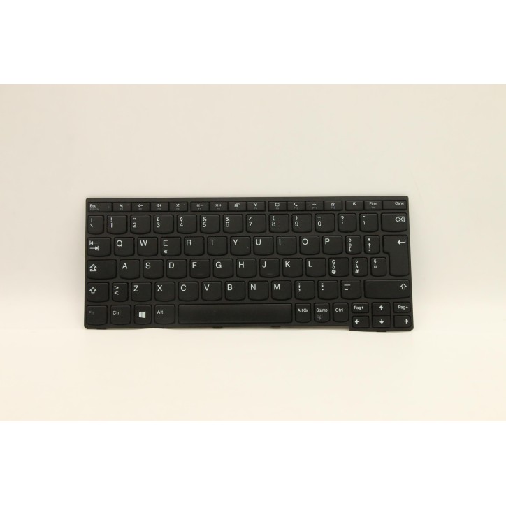 Lenovo 5N20W41884 Tastiera interna, Italiano, Nero, Senza retroilluminazione