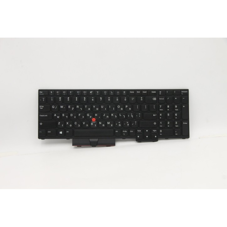 Lenovo 5N20W68194 Tastiera interna, Ebraico, Senza_retroilluminazione, Con tastierino numerico