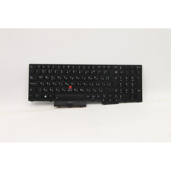 Lenovo 5N20W68260 Tastiera interna, Bulgaro, Retroilluminazione, Con tastierino numerico