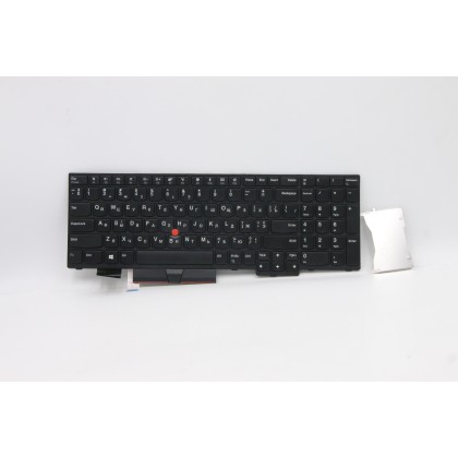 Lenovo 5N20X01383 Tastiera interna, Ucraino, nero, Senza_retroilluminazione, Con tastierino numerico