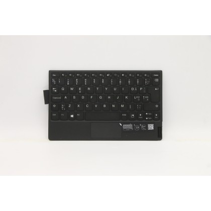 Lenovo 5N20Z32890 Tastiera esterna, Europa del Nord, Nero, Senza retroilluminazione