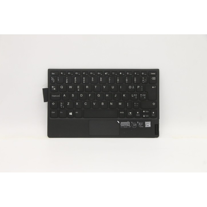 Lenovo 5N20Z32890 Tastiera esterna, Europa del Nord, Nero, Senza retroilluminazione