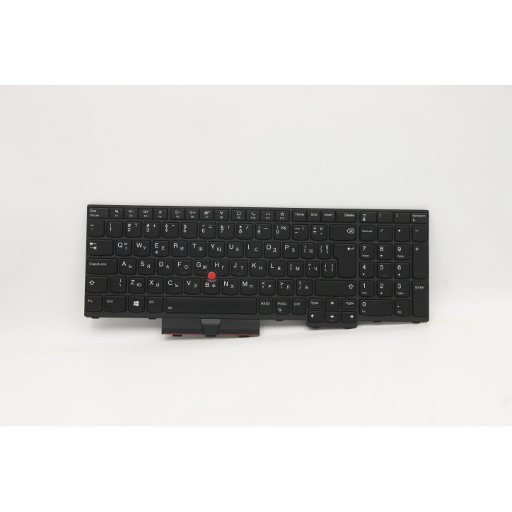 Lenovo 5N20Z74792 Tastiera interna, Bulgaro, Nero, Retroilluminazione, Con tastierino numerico
