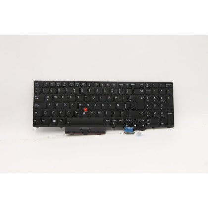 Lenovo 5N20Z74825 Tastiera interna, Spagnolo (America Latina), nero, Retroilluminazione, Con tastierino numerico