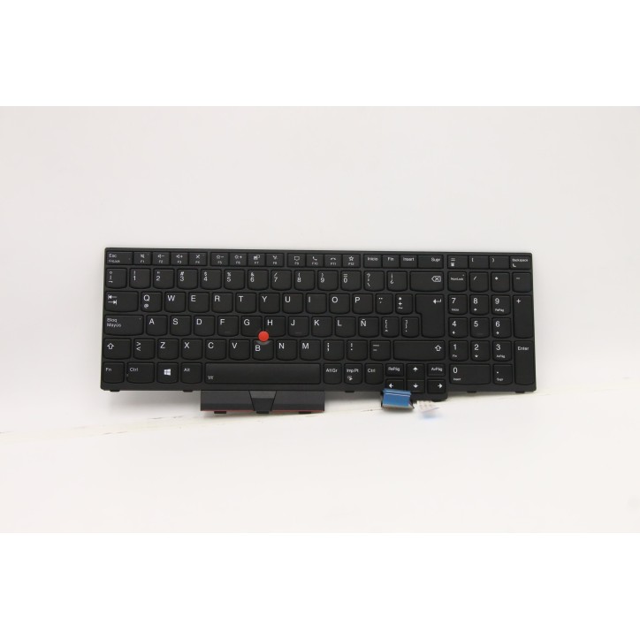 Lenovo 5N20Z74825 Tastiera interna, Spagnolo (America Latina), nero, Retroilluminazione, Con tastierino numerico
