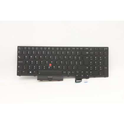 Lenovo 5N20Z74836 Tastiera interna, Ungherese, Nero, Retroilluminazione, Con tastierino numerico