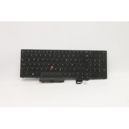 Lenovo 5N20Z74837 Tastiera interna, Islandese, nero, Retroilluminazione, Con tastierino numerico