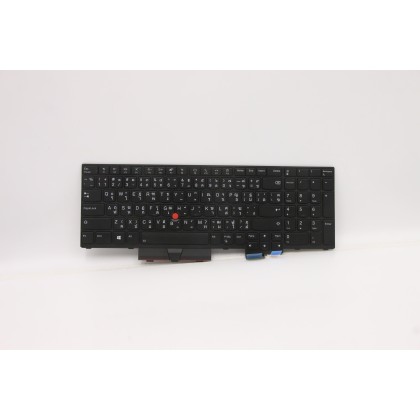 Lenovo 5N20Z74888 Tastiera interna, Thailandese, nero, Retroilluminazione, Con tastierino numerico