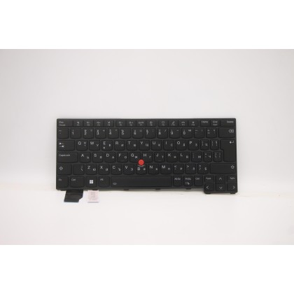 Lenovo 5N21A21815 Tastiera interna, Bulgaro, nero, Retroilluminazione