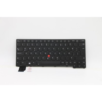 Lenovo 5N21A21823 Tastiera interna, Islandese, nero, Retroilluminazione