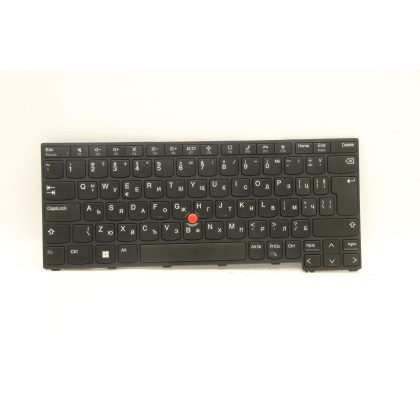 Lenovo 5N21A21852 Tastiera interna, Bulgaro, Nero, Senza retroilluminazione