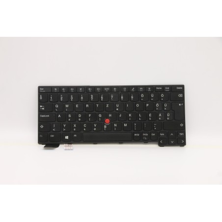 Lenovo 5N21A21859 Tastiera interna, Ungherese, Nero, Senza retroilluminazione