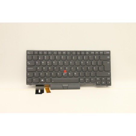 Lenovo 5N21B08358 Tastiera interna, Portoghese, grigio, Retroilluminazione