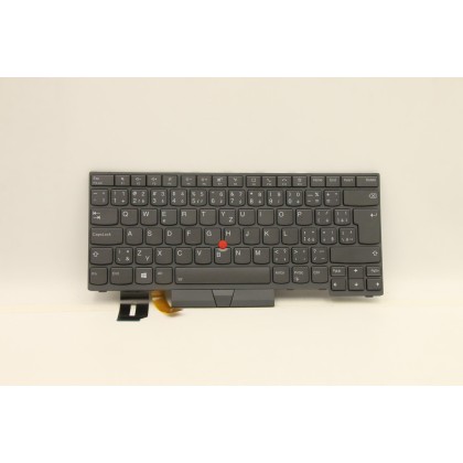 Lenovo 5N21B08375 Tastiera interna, Ceco/Slovacco, grigio, Retroilluminazione