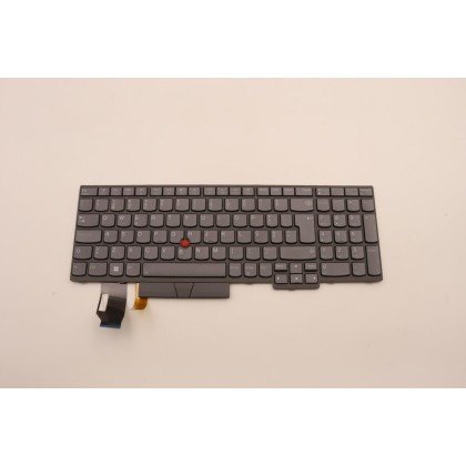 Lenovo 5N21B08469 Tastiera interna, Portoghese, grigio, Retroilluminazione, Con tastierino numerico