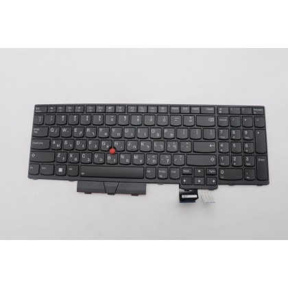 Lenovo 5N21B44378 Tastiera interna, Ebraico, Nero, Retroilluminazione, Con tastierino numerico