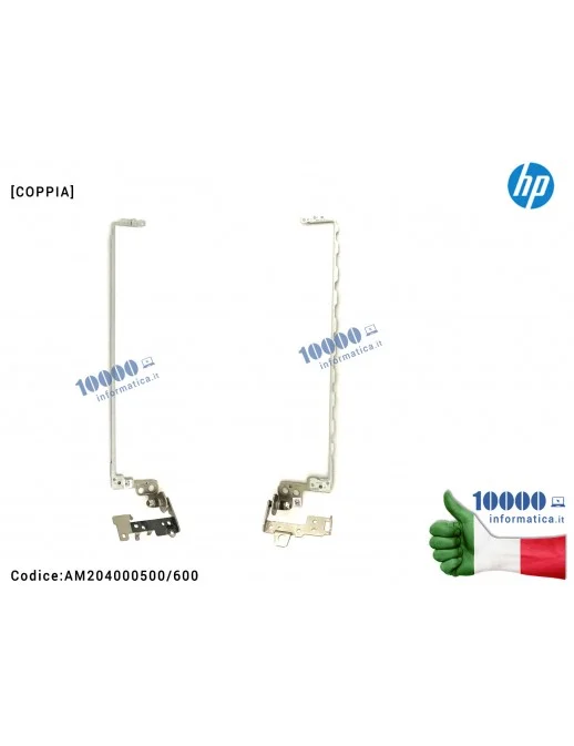 925297-001 Cerniere Hinges LCD HP 15-BS 15-BW 250 G6 255 G6 TPN-C129 TPN-C130 [COPPIA] AM204000500 AM204000600 928628-001 928...