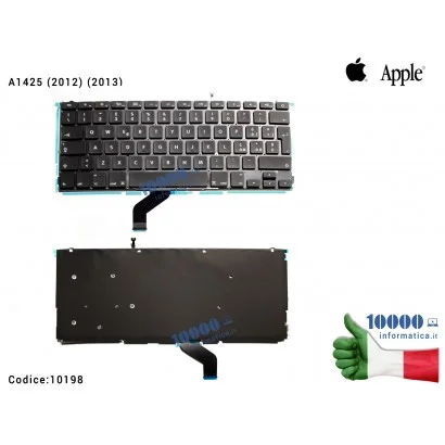 10198 Tastiera Italiana APPLE MacBook 13" A1425 (2012) (2013) [RETROILLUMINATA]