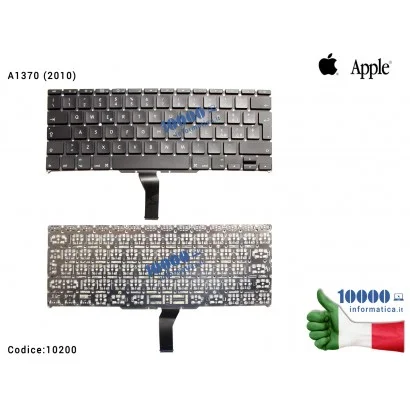 10200 Tastiera Italiana APPLE MacBook Air 11,6" A1370 (2010) [SENZA RETROILLUMINAZIONE]