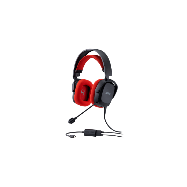 ADATA XPG CUFFIE PRECOG STUDIO USB BLACK 101dB+-3dB OMNIDIR MIC 20-2000FREQ