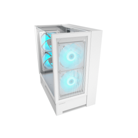 COUGAR CASE MID TOWER OMNY X WHITE 2*TG 4*FAN ARGB + HUB (supp GPU VERTICAL