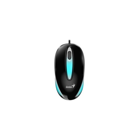 GENIUS MOUSE USB DX-MINI FLASHING LED BLACK