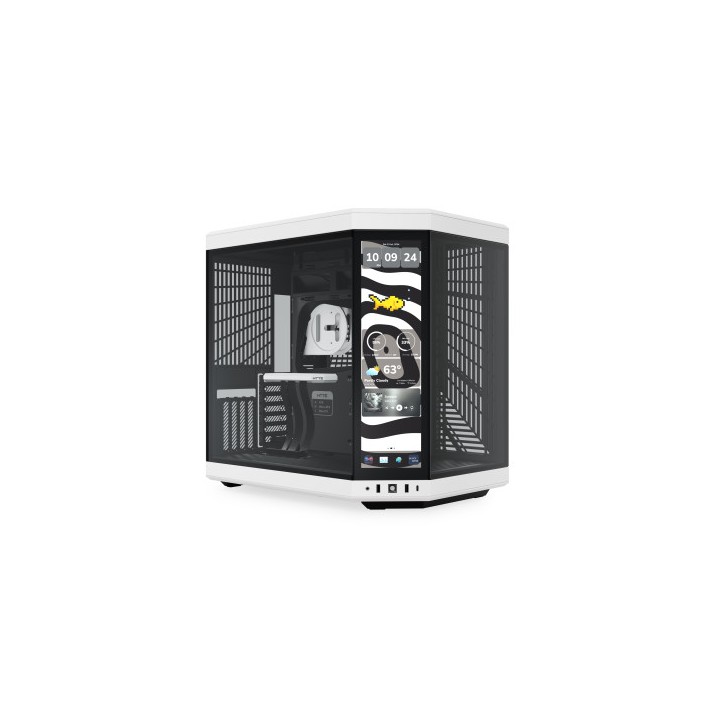 HYTE CASE MID TOWER Y70 TOUCH INFINITE PANDA CS-HYTE-Y70TTI-WB