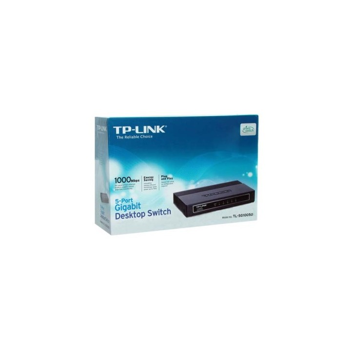 TP-LINK 5 PORTE GIGABIT SWITCH