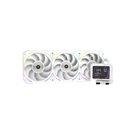 VALKYRIE RAFF. CPU LIQUIDO V360 BIANCA LCD IPS 3.5'' 60Hz ARGB VK-AIOV360W