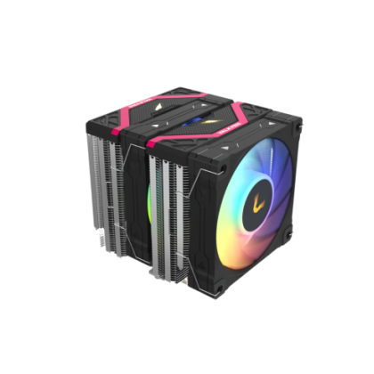 VALKYRIE RAFF. CPUVIND DL125 NERA ARGB DOPPIA TORRE 100 ALETTE
