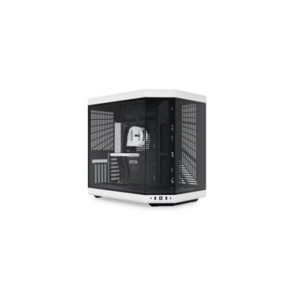 HYTE CASE MID TOWER DC Y70 BLK/WHT 4xSLOTS GPU 3*TG CS-HYTE-Y70-BW