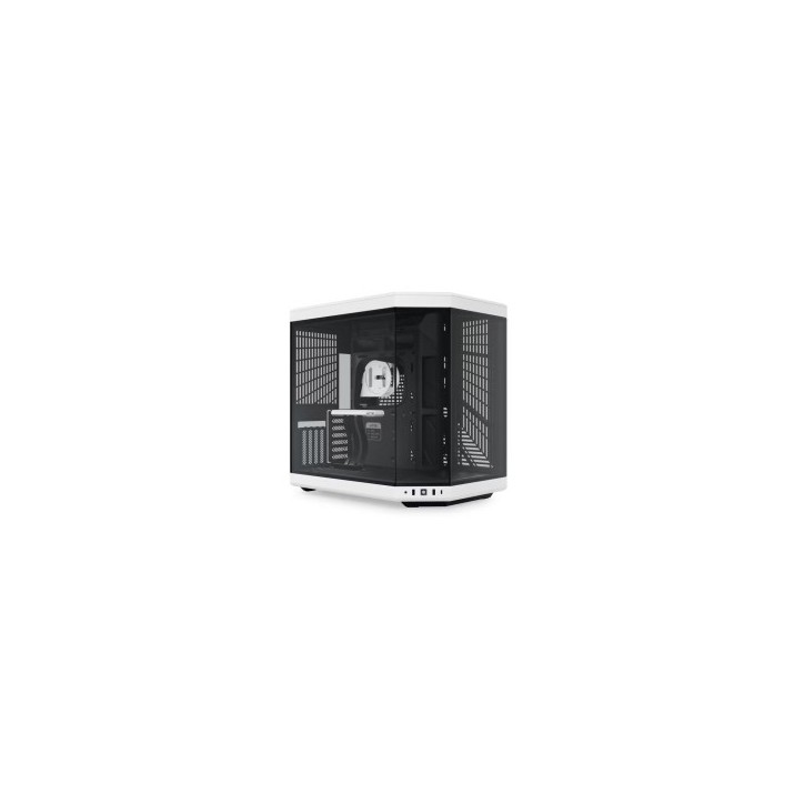 HYTE CASE MID TOWER DC Y70 BLK/WHT 4xSLOTS GPU 3*TG CS-HYTE-Y70-BW
