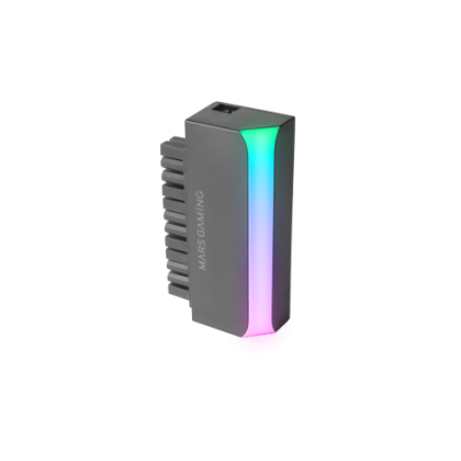 MARS MCAL24X ADATTATORE ALIM. UNIVERSALE MB da 24PIN a 90° 5V 3-PIN ARGB