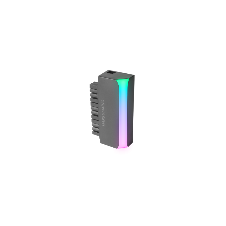 MARS MCAL24X ADATTATORE ALIM. UNIVERSALE MB da 24PIN a 90° 5V 3-PIN ARGB